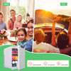 16L Portable Mini Fridge Table Top Electric Cooler Warmer Bedroom Ice Box Office