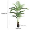 Large Artificial Palm Tree Faux Tropical Aralia Plants Green Natural 160cm 5.2ft