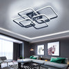 Modern Chandelier LED Lamp Black Frame Ceiling Light Living Room Pendant Lights
