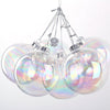 5-50x Iridescent Glass Wedding Baubles Balls Fillable Tree Ornaments