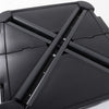 Patio Parasol Base Sets Offset Cantilever Umbrella Sun Shade Rainproof Canopy