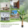 5.4 FT Tall Artificial Banana Tree Fake Banana Tree Indoor Office Decor