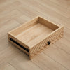 Console Table 2 Drawer Wooden Shelf Hallway Storage Side Desk Furniture Bedroom