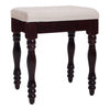Vanity Chair Dressing Table Stool Makeup Seat Baroque Piano Chair, 46.5x39x29 CM