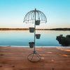 Metal Plant Pot Stand Holder Indoor Outdoor Garden Decor Flower Planter Display