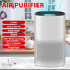 Air Purifier HEPA Filter 3 Speed Auto/Sleep Mode Night Light Dust Anti Allergen