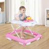 Foldable Baby Walker Toddler Activity Center Push Walker w/3 Adjustable Heights