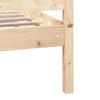 Bed Frame Solid Wood 200x200 U5C8
