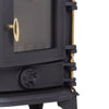 Fireplace Cast Iron Heater Home Log Burning Flame Effect Living Room Stove 4500W