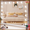 80CM Extra Large Hollywood Light Up Mirror Vanity Make Up Mirror+17 LED Bulbs