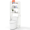 3-Tire Over-The-Toilet Storage Shelf Space Saving Shelf Metal Bathroom Organizer