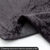 Crushed Velvet Curtains Eyelet Ring Top Ready Made Lined Pair Curtains