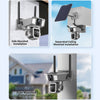 Solar Triple-Lens Linkage Camera 10X Zoom WiFi 4G Security Cameras Surveillance
