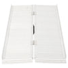 92 x 72 cm Folding Wheelchair Ramp Aluminum Medical Mobility Threshold w/Handle