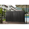 Bamboo Slat Natural Garden Fencing Privacy Screen Fence Panel Roll Green Yellow