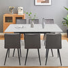 Adjustable Dining Table Extendable Marble Stone Kitchen Table For Small Spaces
