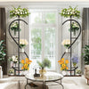 5-Tier Plant Stand S-Shaped Corner Plant Stand Outdoor Planter Display Shelving