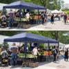 3x6M Pop Up Gazebo Outdoor Patio Party Event Heavy Duty Canopy w/ 6 WallSides UK
