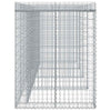 Gabion Wall for Garbage Bin 350x91x120 cm Galvanised Iron