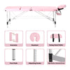 Portable Folding Massage Table Bed Salon Beauty Spa Treatment Couch Pink