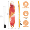 10.5FT Inflatable Stand Up Paddle Board SUP Surfboard Adjustable Non-Slip ISUP