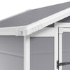 Large Sheds 6x4.5ft Weather-Resistant Plastic Garden Storage Shed Bike Tool Shed