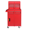 Heavy Duty Roller Tool Cabinet Storage Chest Box Garage Workshop 4 Drawers Red