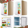 10L Electric Mini Fridge, Portable Small Cooler for Bedroom, Office, Ice Box