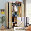 Oversize Wardrobe Industrial Open Clothes Rail Garment Stand Dust-proof Curtain