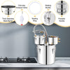 22 L Water Alcohol Distiller Stainless Steel Home Brewing Kit Whiskey Making Kit