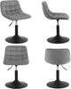 Dressing Table Vanity Stool Breakfast Dining Chair Rotatable Stool for Counter