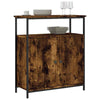 Gecheer Sideboard Smoked Oak 70x30x80 Engineered Wood Sideboard C4U6