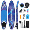 11FT Inflatable Stand Up Paddle Board SUP Surfboard Complete Kit with Kayak Seat