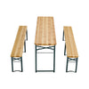 5.8FT Wooden Garden Picnic Folding Table Chair Set Outdoor Patio BeerParty Bench