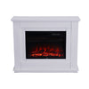 Remote 30'' Electric Fireplace Heater Inset Fireplace And MDF Fire Surround Set