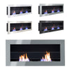 Insert/Wall Mounted Bio Ethanol Fireplace Biofire Fire Burner Glass Professional