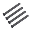 4X Industrial Pipe Table Legs Coffee Table Furniture Legs Metal Black Stand DIY