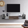 160cm Wall Mounted TV Cabinet Floating TV Unit TV Stand Cabinet for Living Room