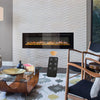 70" Electric Fireplace Heater 9 LED Flame Log Fire Wall Recessed/Insert Remote