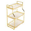2/3 Tier Bathroom Organizer Rack Makeup Storage Rack Shower Caddy Shelf Stand