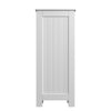 Bathroom Cabinet Storage 4 Drawer Free Standing Cupboard Furniture Unit White