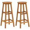 3 Piece Garden Bar Set Solid Wood Acacia