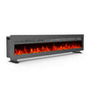 37/40/50/60/70inch Electric Fireplace LED Wall Mounted Inset Fire Remote Heater