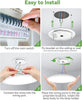 Bathroom Ceiling Lights Round Glass Shades Flush Fitting Living Room