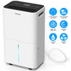 20L/Day Dehumidifier for Home Digital Display Humidity Control with Wheels