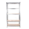 150CM/180CM 5 Tier Racking Shelf Heavy Duty Steel Garage Shelving Unit Garage