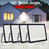 4 Pack 300W Watt LED Flood Light Garden Outdoor Lamp Yard Security Spotlight UK