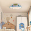 Creativity Blue Cloud Ceiling Light Rainbow Balcony Pendant Light for Playroom