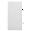 Locker Cabinets 2 pcs Light Grey 90x45x92.5 cm Steel