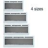 36 40 50 60 Electric Heater Wall Fireplace Recessed Mounted Fire Place 12 Flames